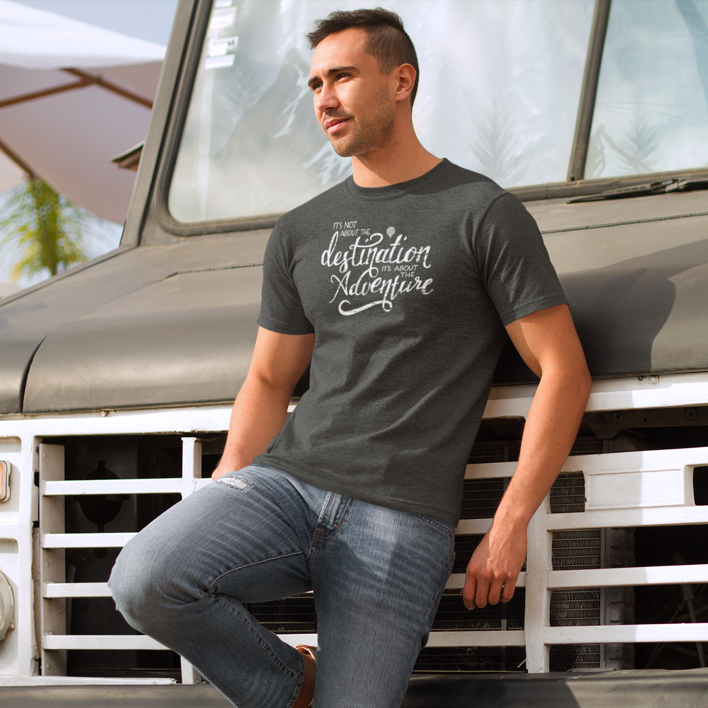 It's Not About The DESTINATION It's About The ADVENTURE | unisex tshirt