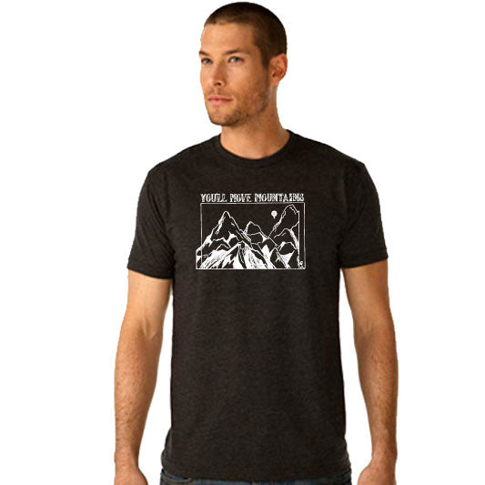 YOU'LL Move MOUNTAINS | unisex crew | charcoal