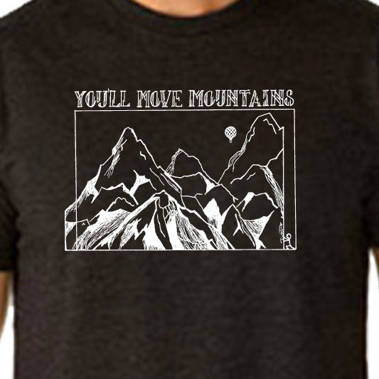 YOU'LL Move MOUNTAINS | unisex crew | charcoal