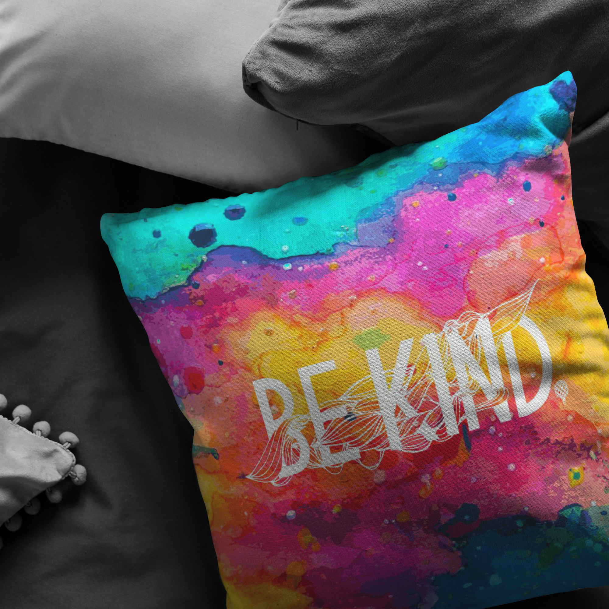 BE KIND | decorative pillow