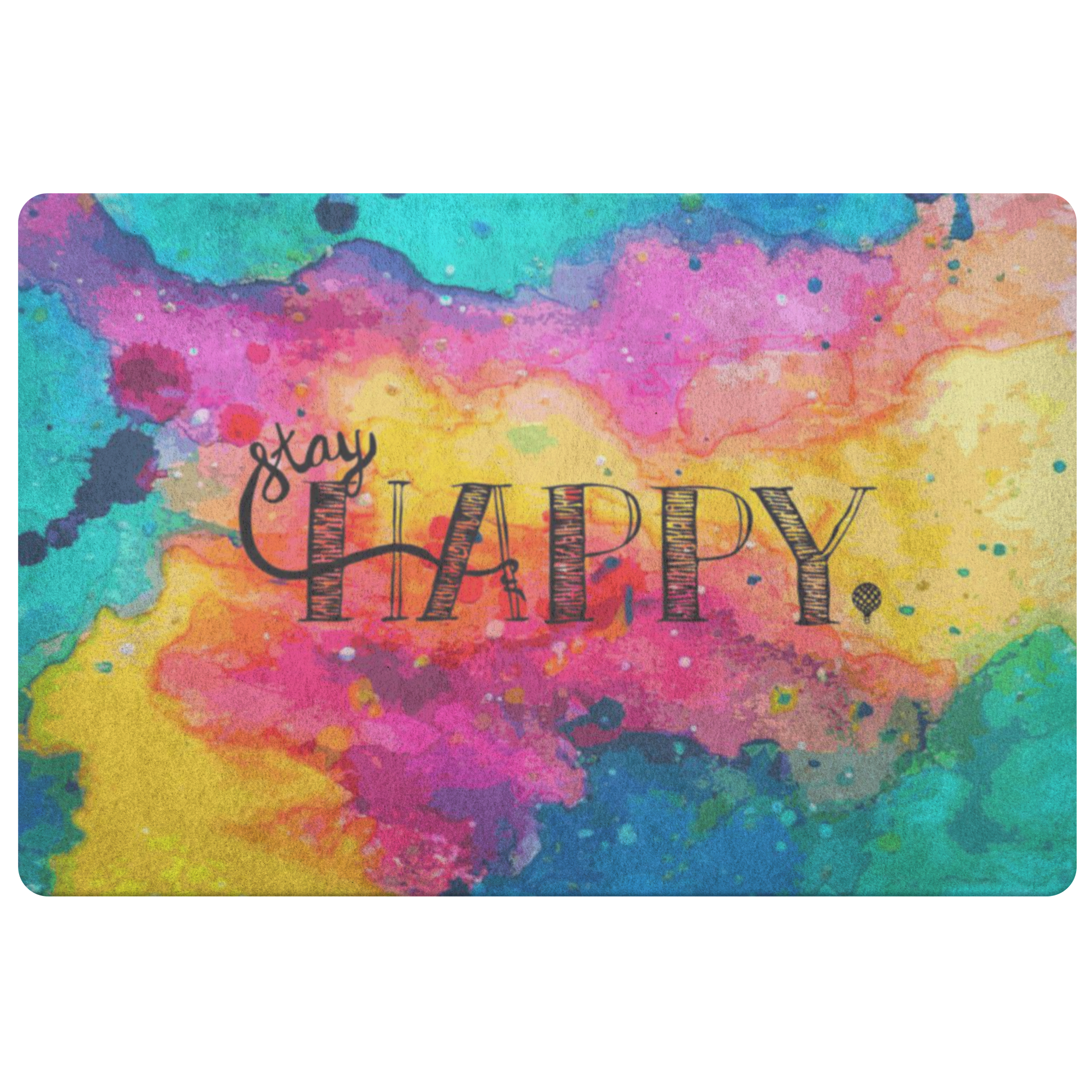 STAY HAPPY | doormat