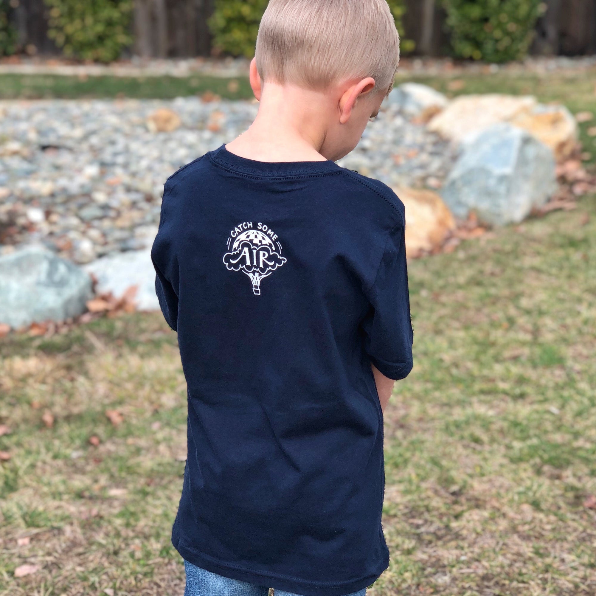 YOU'LL Move MOUNTAINS | boys tshirt | navy