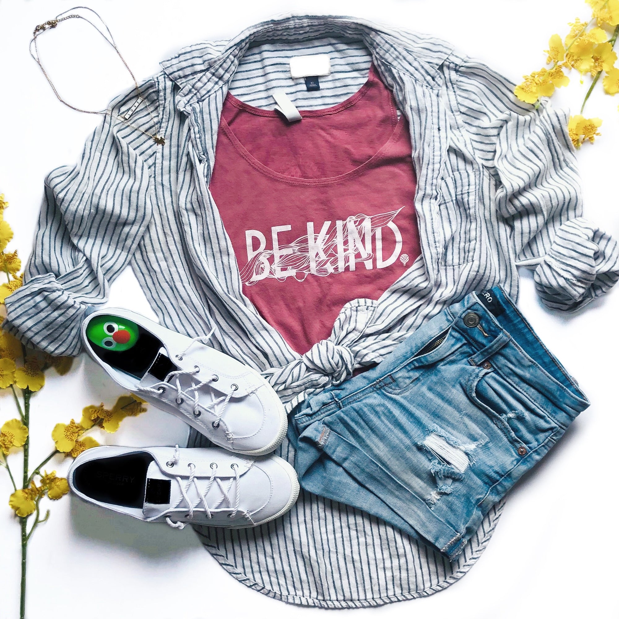 BE KIND | women tank | smoked paprika